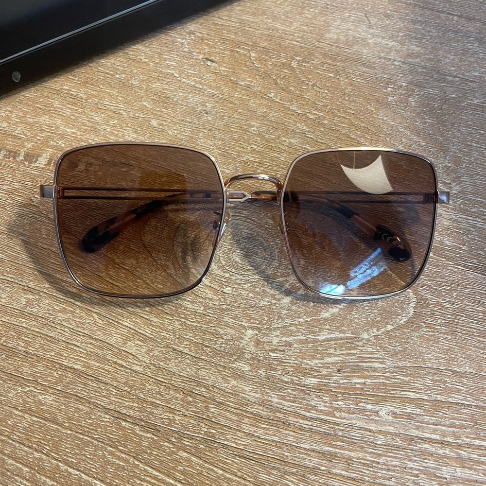 Givenchy Brown and Gold Sunglasses